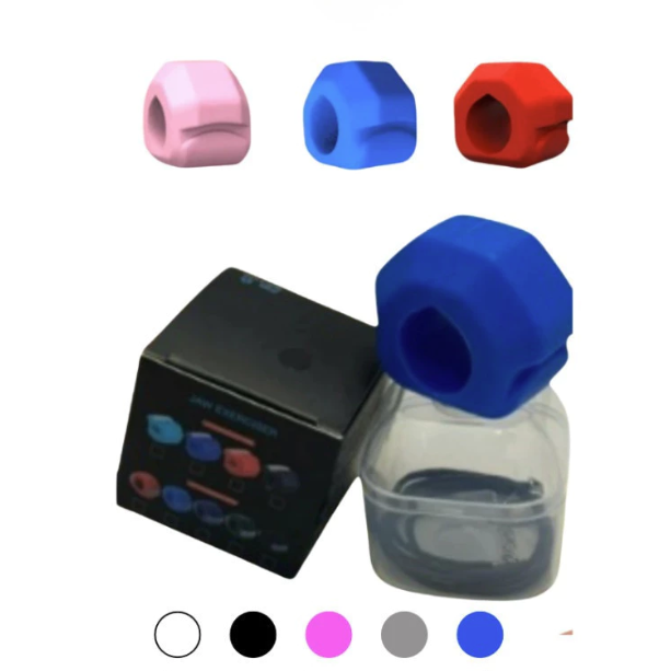 Jaws Pop 'N Go Jaw, Face, and Neck Exerciser - Define Your Jawline, Slim and Tone Your Face, Look Younger and Healthier - Helps Reduce Stress and Cravings - Facial Exerciser