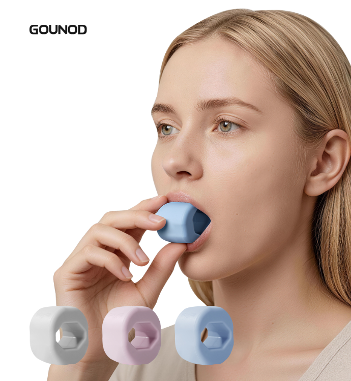 Jaws Pop 'N Go Jaw, Face, and Neck Exerciser - Define Your Jawline, Slim and Tone Your Face, Look Younger and Healthier - Helps Reduce Stress and Cravings - Facial Exerciser