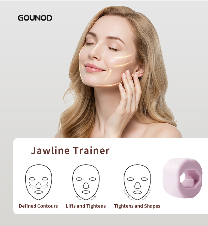 Jaws Pop 'N Go Jaw, Face, and Neck Exerciser - Define Your Jawline, Slim and Tone Your Face, Look Younger and Healthier - Helps Reduce Stress and Cravings - Facial Exerciser