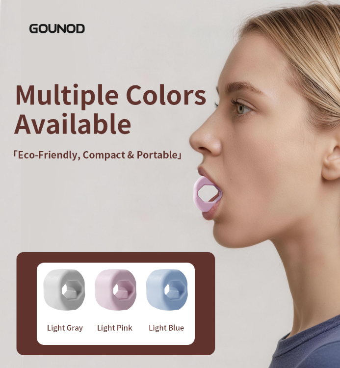 Jaws Pop 'N Go Jaw, Face, and Neck Exerciser - Define Your Jawline, Slim and Tone Your Face, Look Younger and Healthier - Helps Reduce Stress and Cravings - Facial Exerciser